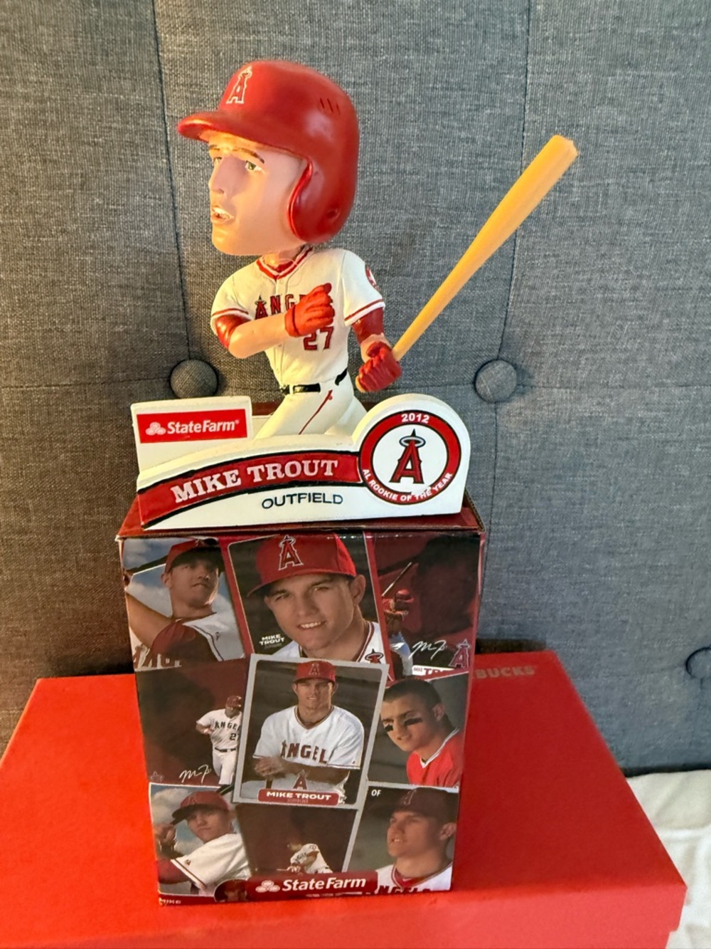NEW LA Angels Mike Trout Bobblehead